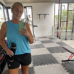 LED Santa Climbing Ladder Light